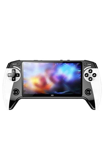 Generic جهاز ألعاب محمول BLACK HAWK X9 بشاشة عالية الدقة مقاس 5.5 بوصة وبطارية 1500 مللي أمبير في الساعة