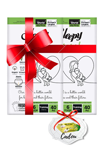 Sleepy PACHET PROMO- 2x Scutece-Chilotel pentru bebelusi Double-6 Xlarge 