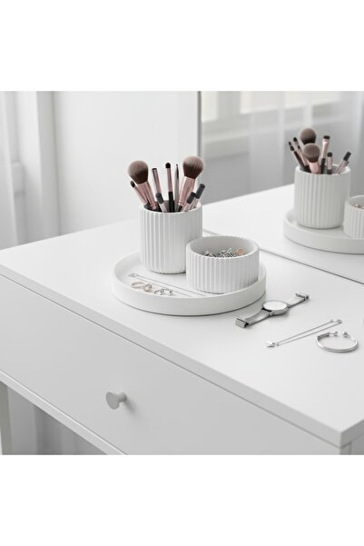 ODİ HOME 3 τεμάχια Πέτρινο Μακιγιάζ Οργανωτής Κοσμημάτων Βούρτσα Θήκη Κοσμημά...