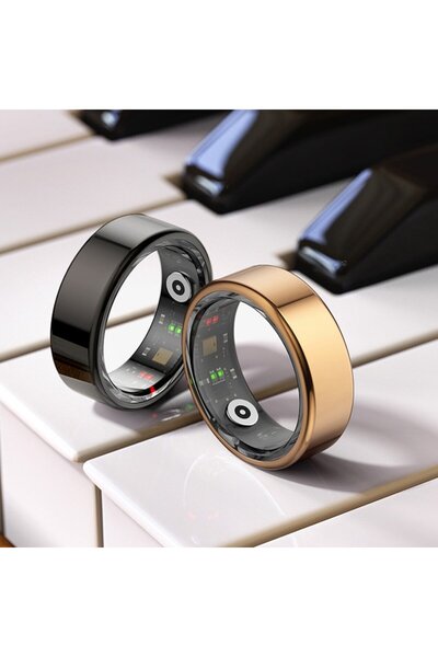 Briggs Smart Ring, Size 9 (59.37mm), Model Z37, Stainless Steel, Rose Gold