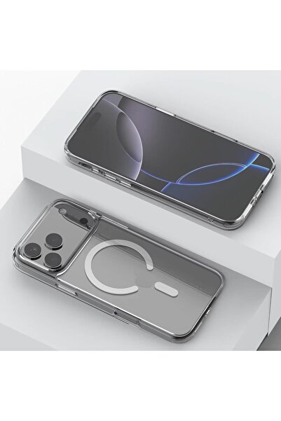 Generic Clear Case for iPhone 17 Pro Max - Transparent Slim Shock-Absorbing Anti-Yellowing, Magnetic Chargin