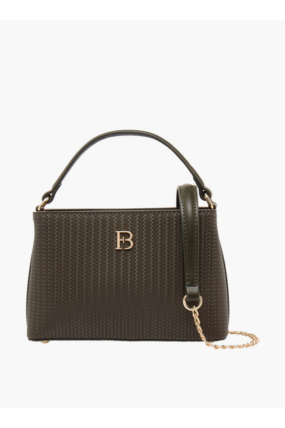 Flora Bella by Shoexpress حقيبة كروس بودي منسوجة بحزام سلسلة قابل للفصل - ارت...