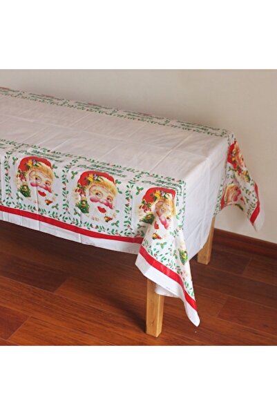 Briggs Rectangular PVC Tablecloth, 2.5 mm, Santa Claus Print, 180 x 108 cm, W...