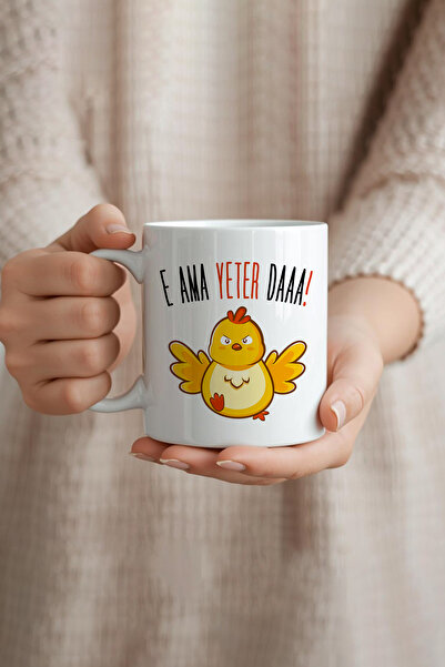 qoeuyl boutique Eh, but It's Okay, Right? (Or: Well, but It's Okay, Right?) Civciv Printed Fun Gift White Mug Cup