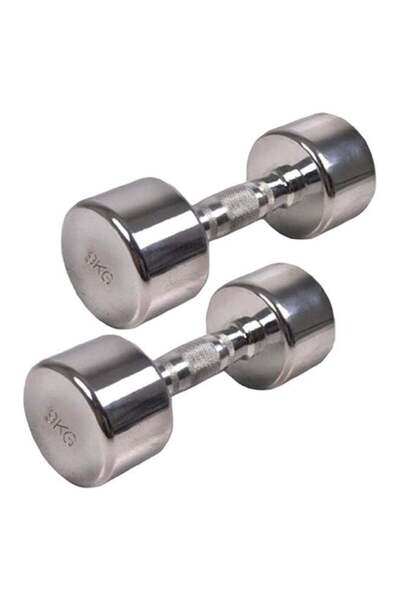 BODY SCULPTURE زوج من الدمبل الكروم 2 × 9 كجم