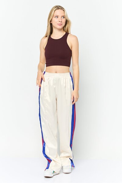 adidas Women Sportswear Fit Training Track Pants, Beige