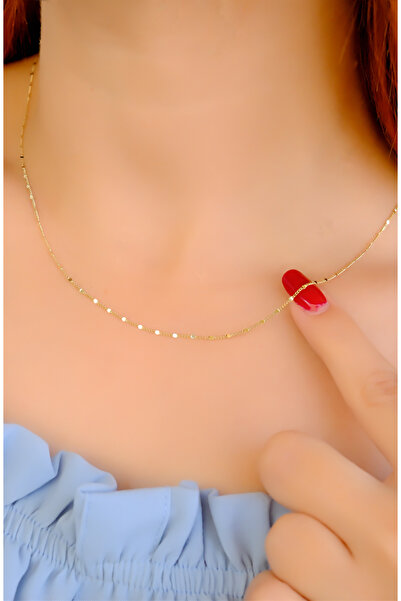 güneyler altın ÇITIR ZİNCİR KOLYE 14 AYAR A085014