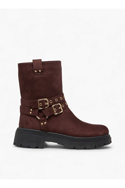 Flora Bella by Shoexpress حذاء نسائي بكاحل بتفاصيل مشبك