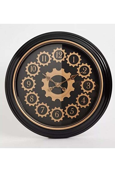 Home Box Dolphin wall clock with gear - 51x5 cm