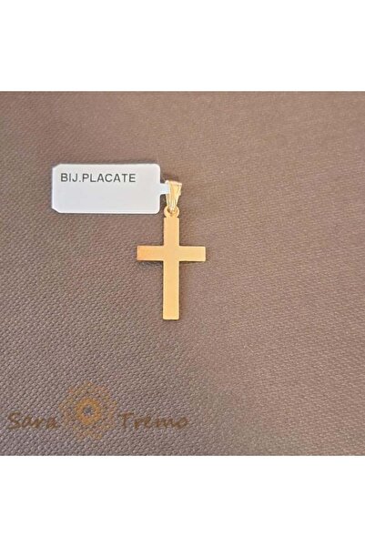 saratremo Monastery gold-plated cross pendant