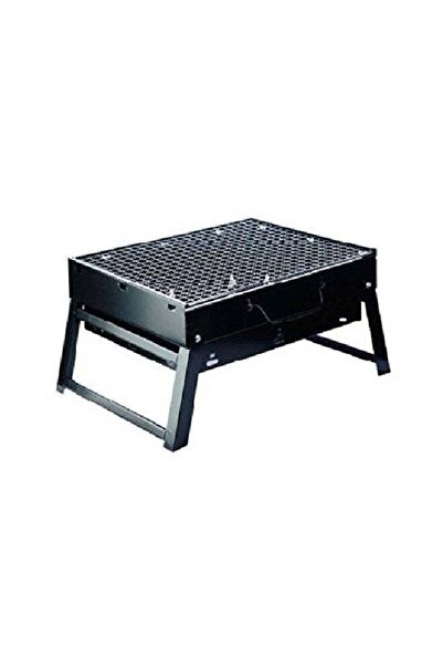 Generic Portable Charcoal Grill for Barbecue Parties - Black