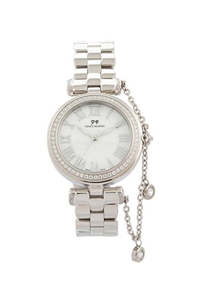FRANCO VALENTINO ساعة نسائية أنالوج مرصعة بالأحجار FV8689