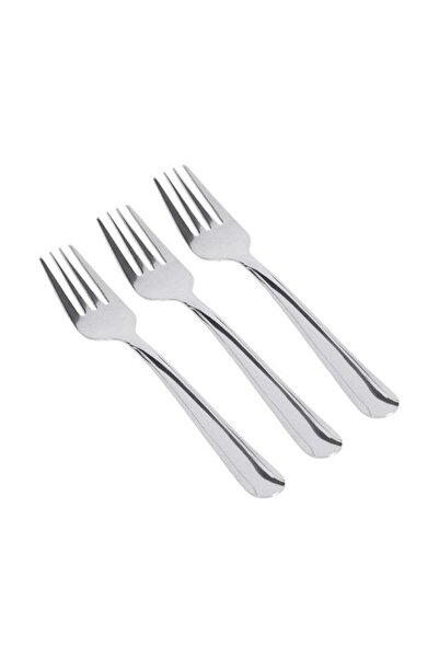 Home Box Juliette Table Fork - 3 pieces, Silver, 10.5 cm