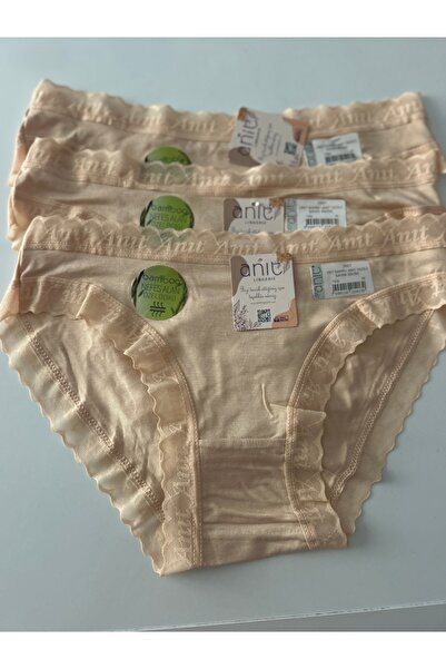 nuda luna Women's Kilot Bambuu Breathable Bikini Kilot Pack of 6