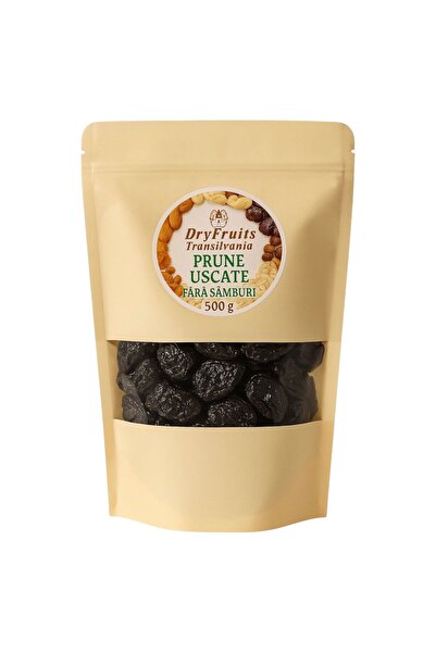 SC DRY FRUITS TRANSILVANIA SRL Dried plums without pits 500 g
