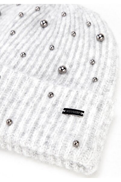 Wittchen Women's Beaded Hat Gray Polyester