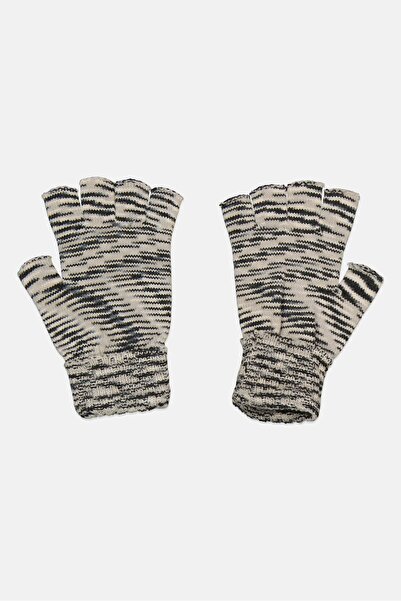 Style & Co Women 1 Pair Knitted Gloves, Grey Combo