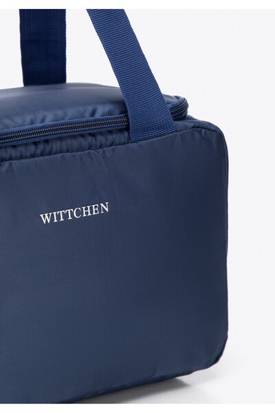 Wittchen Men's Rectangular Lunch Bag Dark Navy Blue Polyester