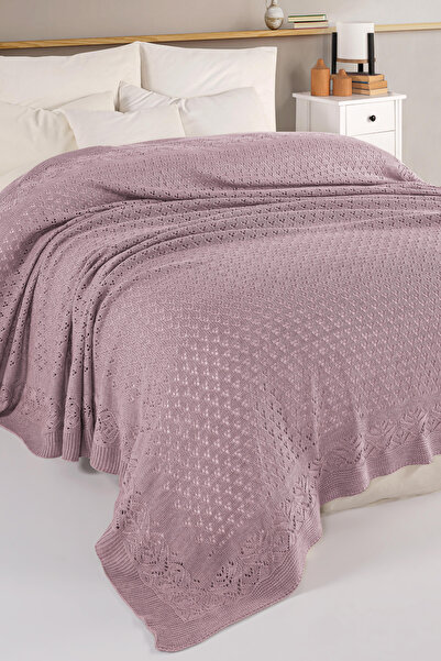 WOOLHOME TRİKO ÇİFT KİŞİLİK YATAK ÖRTÜSÜ220X240CM