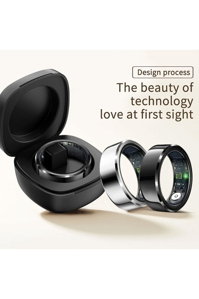 Briggs Smart Ring Size 11 (Diameter 64.7mm) Z42 Stainless Steel Black