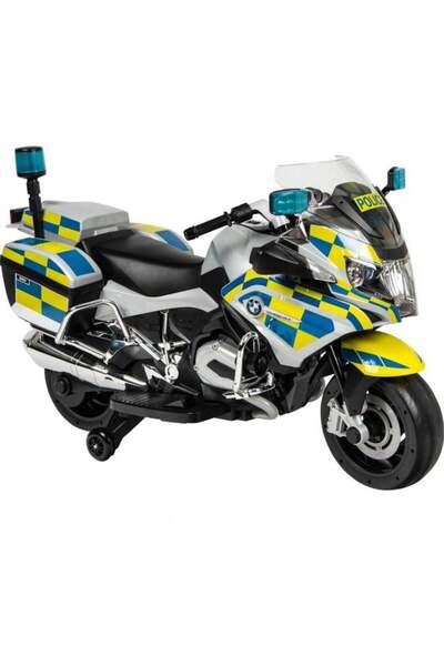 BMW Police Motorcycle for Kids - Yellow