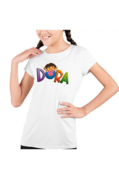 OEM Tricou Copii Fete Desene Animate Dora Exploratoarea Explorer