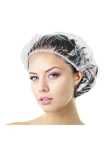 The comprehensive house قبعات استحمام بلاستيكية شفافة كبيرة مقاومة للماء، 50 ...