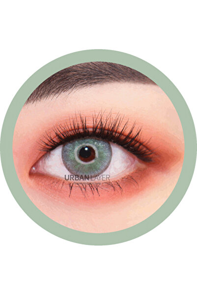 Urban Layer Yukon R Green Lentile de contact colorate verzi, pachet complet c...