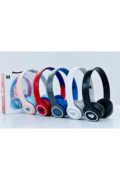 Zen Store PINK Super Bass Wireless Stereo HiFi Headphones - Silent Disco DJ Sports Headset