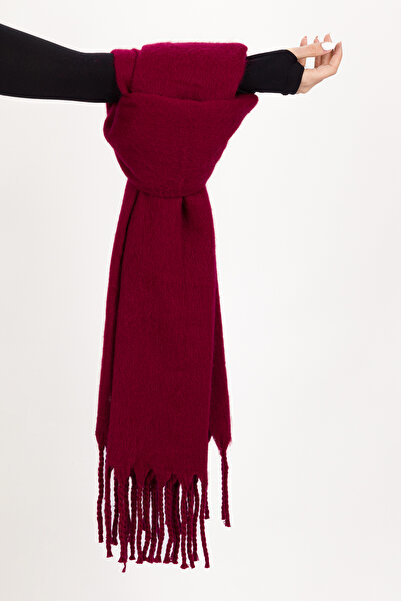 Histakı Women's Plain Model 100% Cotton Woven Shawl Scarf 70*190