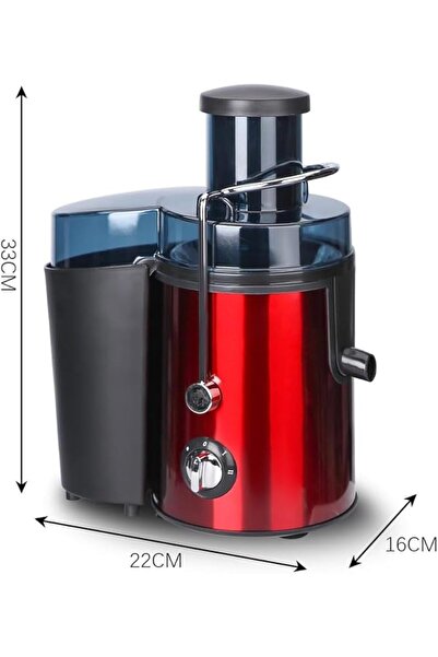 Cookchen Juicer Machine Extractor - Stainless Steel Electric Juicer for Whole Fruits and Vegetables