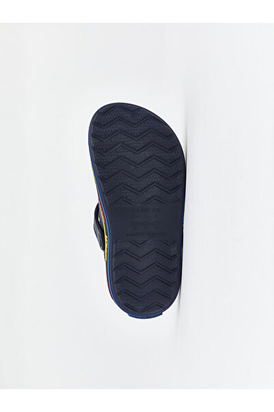 LC Waikiki Navy Blue Printed Boys' Beach Sandals