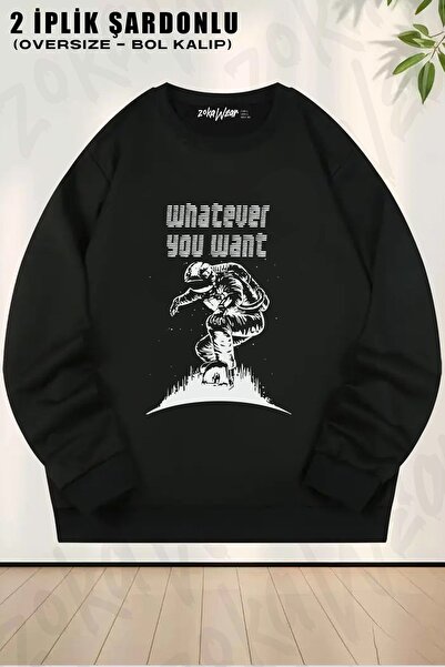 ZOKAWEAR Snowboard unisex, orice doriți cu imprimeu supradimensionat guler ro...