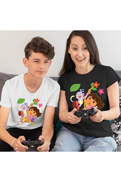 OEM Tricou Femei Dora Boots Exploratoarea Jungla Liana Explorer