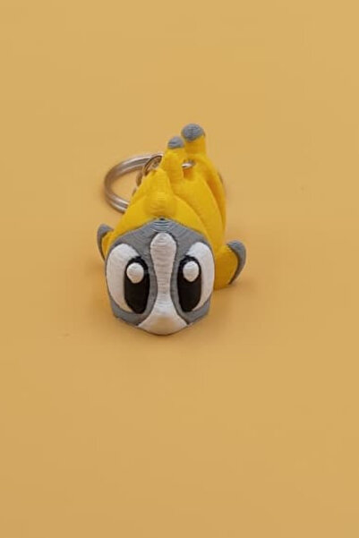 Rodopiva حلية مفاتيح متحركة على شكل سمكة لطيفة لتزيين الحقائب