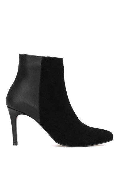 Ayakkabı Fuarı Elit Jasmina Women's Genuine Patent Leather Classic Heeled Boo...