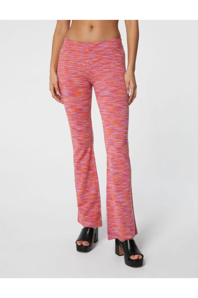 Jennyfer flared pants, mix colors