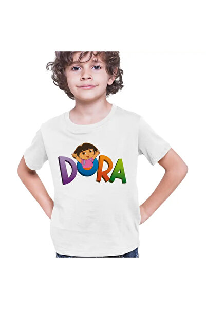 OEM Tricou Copii Baieti Desene Animate Dora Exploratoarea Explorer
