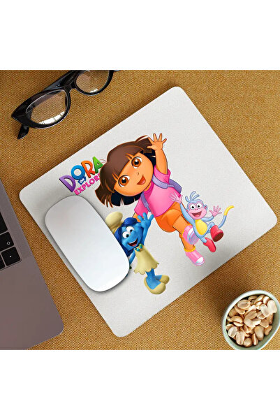 OEM Mousepad Dora the Explorer Smurfette Blossom Boots