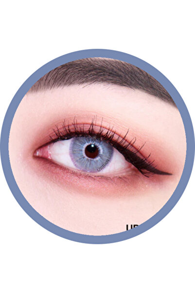 Urban Layer Las Vegas N Ash Blue Blue colored contact lenses, complete package with solution and case