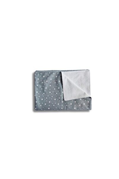 Pampy Waterproof Absorbent Washable Reusable Mat (80x100 cm) Cotton - White Stars