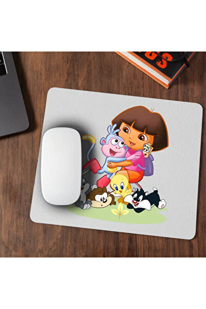 OEM Mousepad Dora Exploratoarea Looney Tunes Taz Bugs Bunny Sylvester Tweety Baby