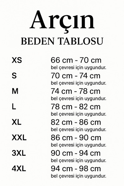 ARÇIN Kadın - Esnek- Toparlayıcı - Kahverengi - Fermuarlı -klasik Mini Etek - Boy 43-45 Cm