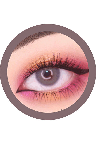 Urban Layer Cloud Deep Gray Gray colored contact lenses, complete package with solution and case