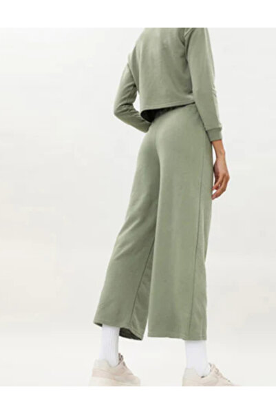 Sheya Lefties flared pants, green