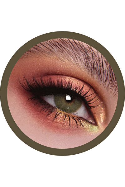 Urban Layer Maldives Green Green colored contact lenses, complete package with solution and case