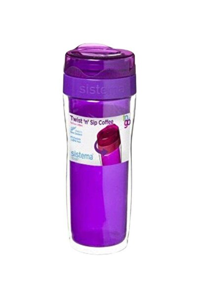Generic sistema Sistema Twist N Sip Coffee TO GO Multipurpose 490ML Bottle, with insulated Chamber. Its foo