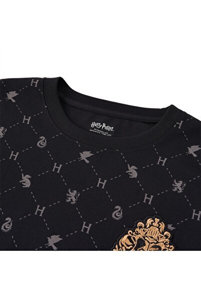 Giordano Men's Harry Potter Cotton Short Sleeve All-Over Print Tee - Limited Edition Collection