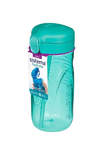 Generic sistema Sistema 520ml Tritan Bottle (Green): Lightweight & Compact (Ideal for On-the-Go) BPA-Free &