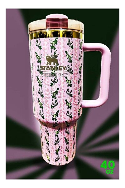 Generic Stanley 40oz Stainless Steel Insulated Tumbler | Leakproof FlowState Lid, Double-Wall Travel Mug wi